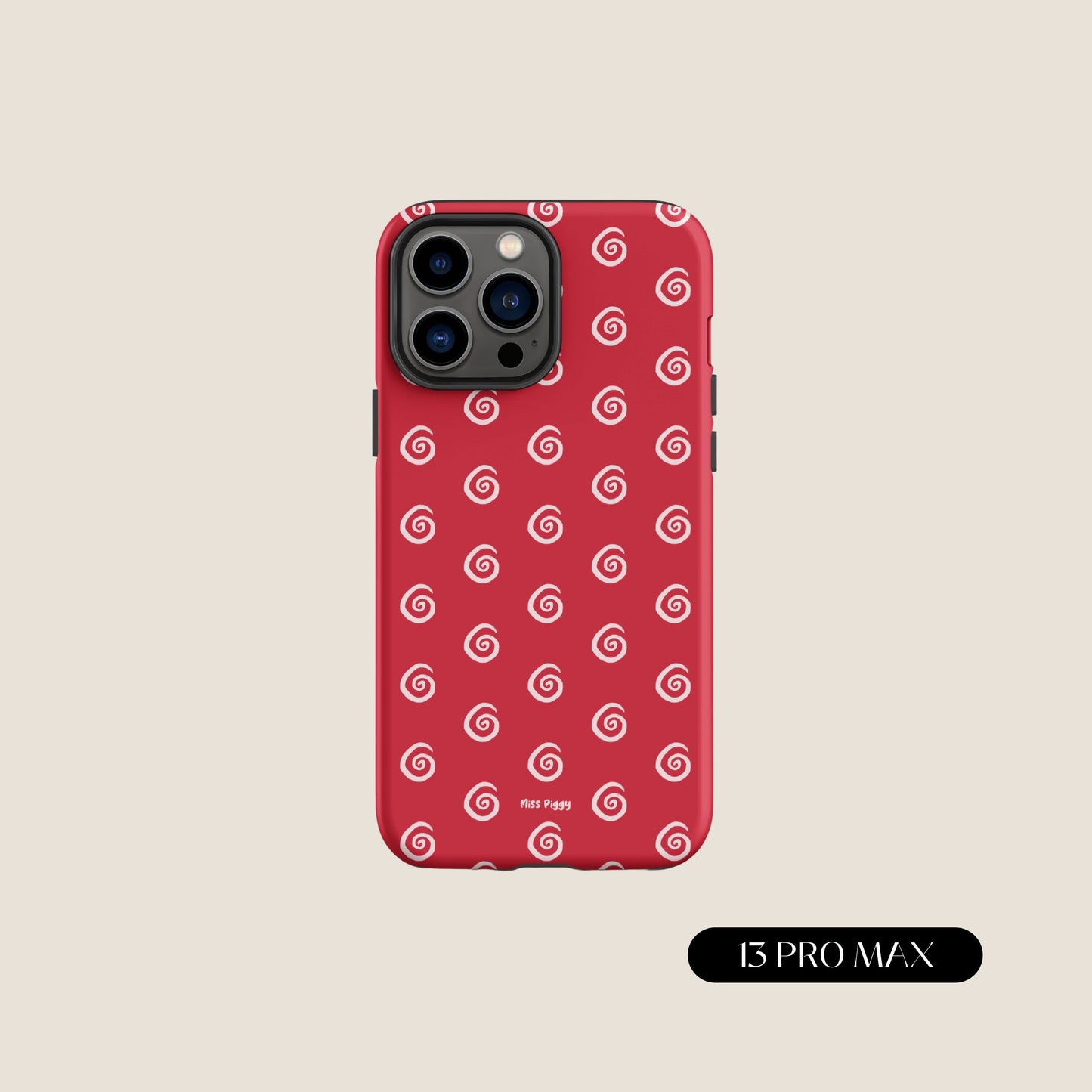 RED SWIRL iPhone® Tough Case