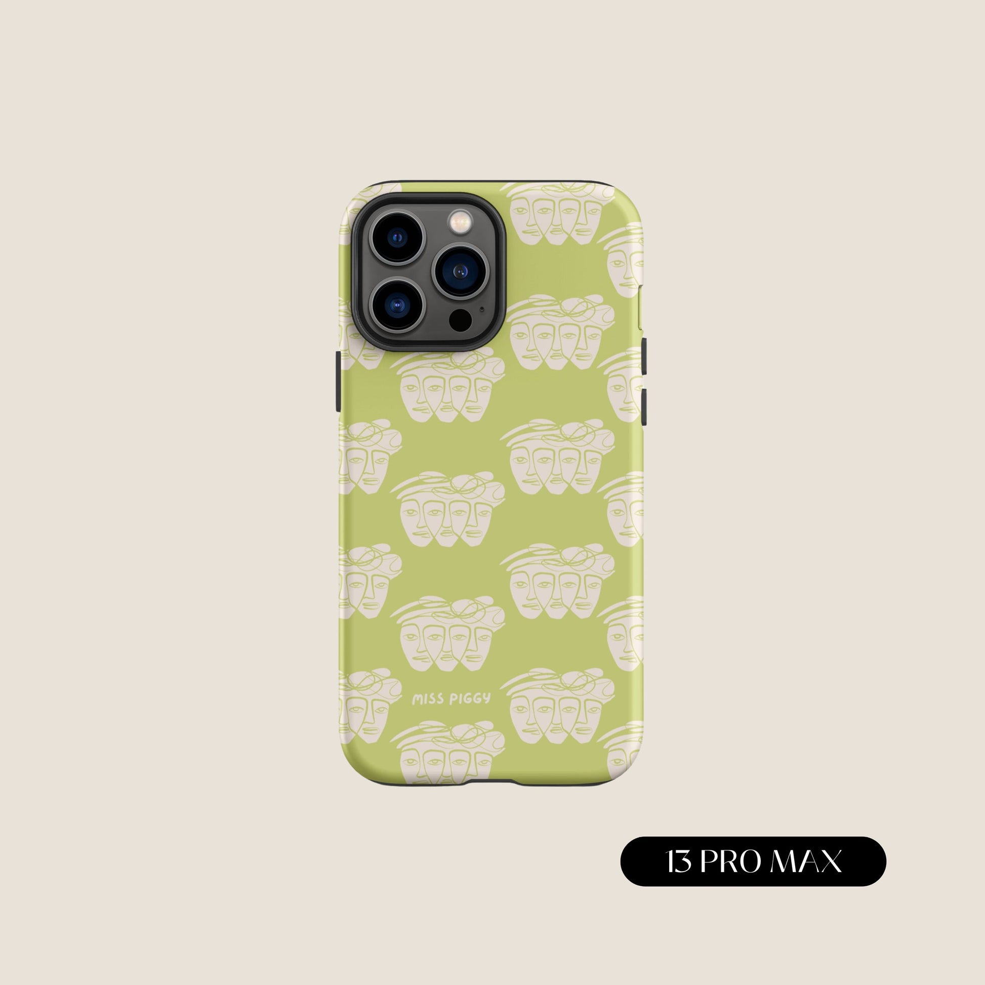 GREEN FACES iPhone® Tough Case