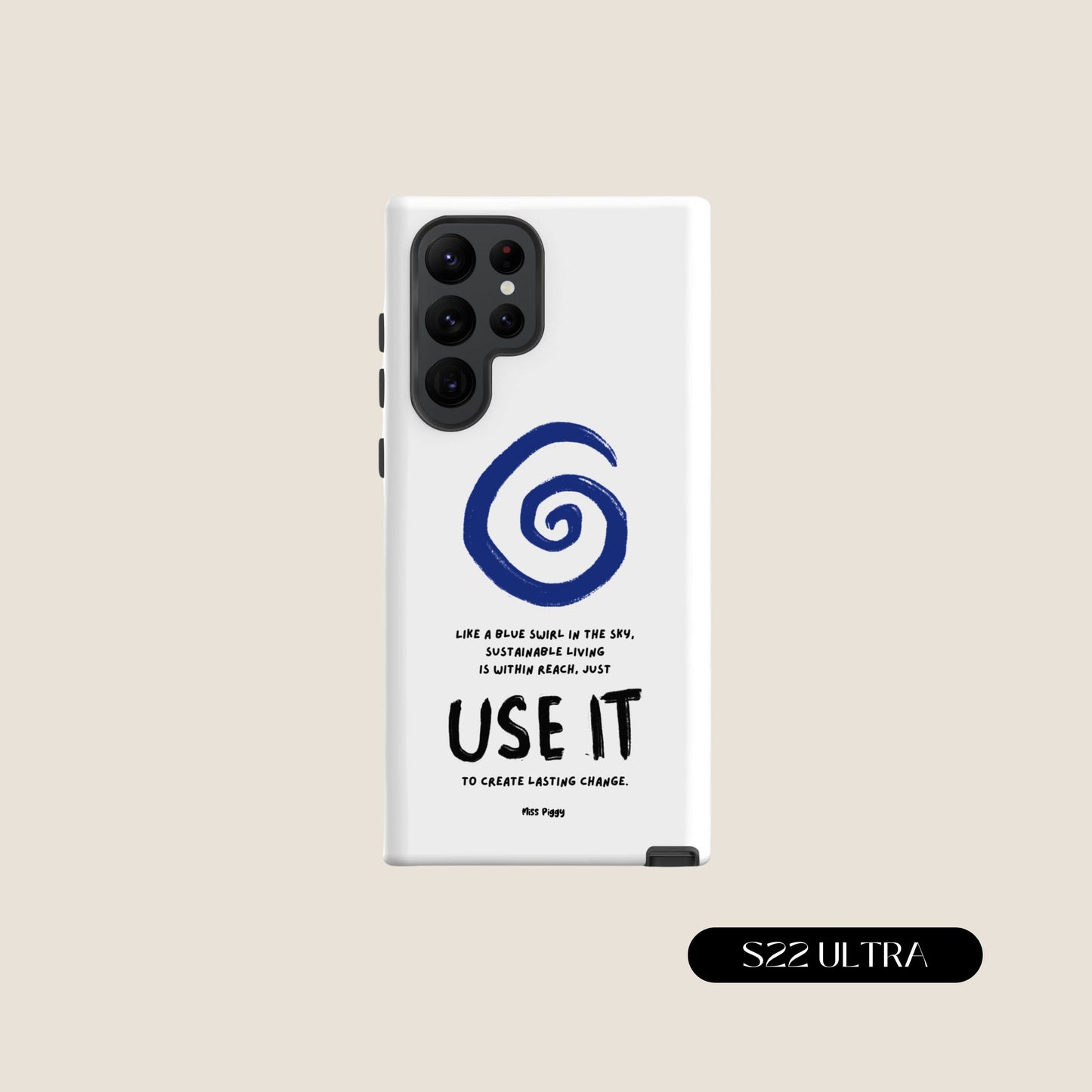 WHITE SWIRL Samsung® Tough Case