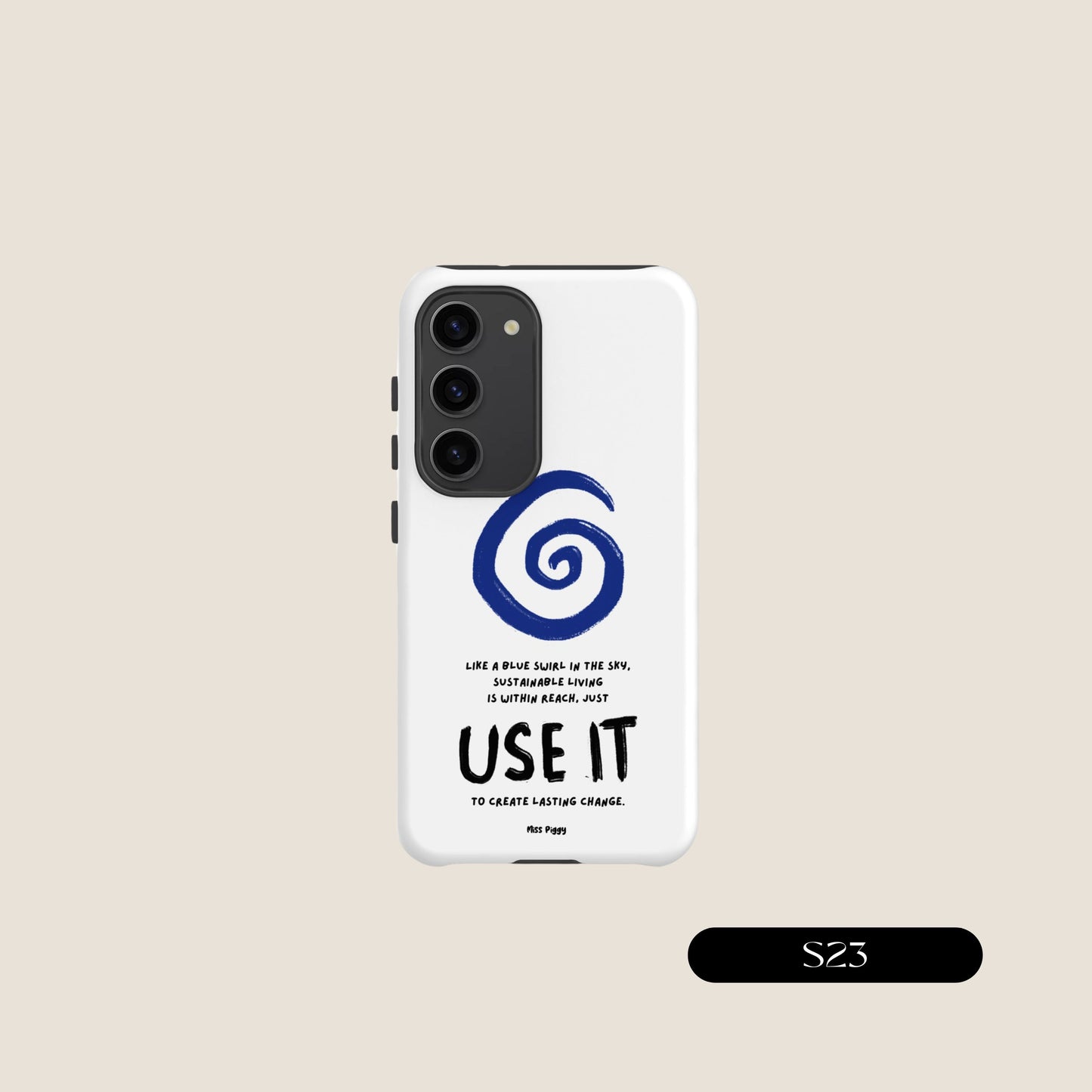 WHITE SWIRL Samsung® Tough Case