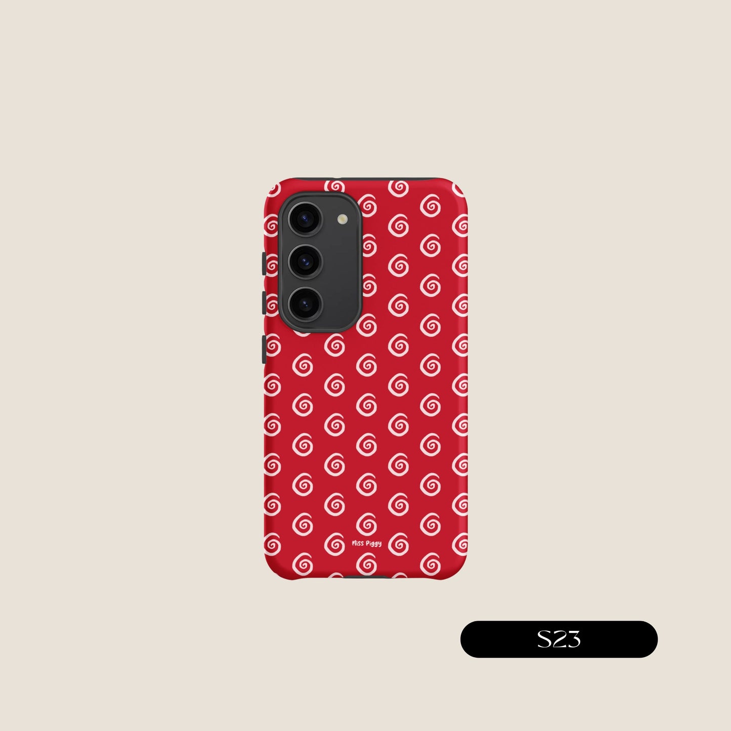 RED SWIRL Samsung® Tough Case