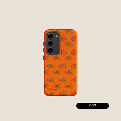 ORANGE FLOWERS Samsung® Tough Case