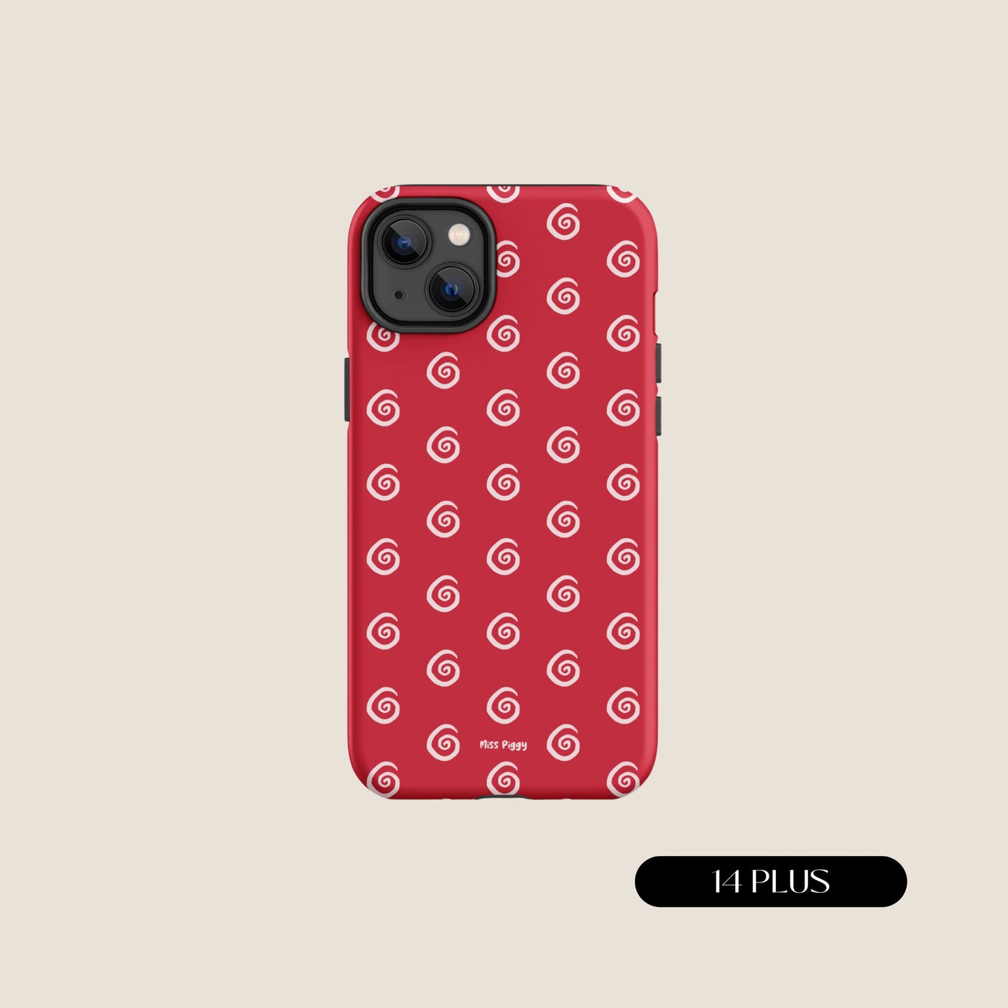 RED SWIRL iPhone® Tough Case