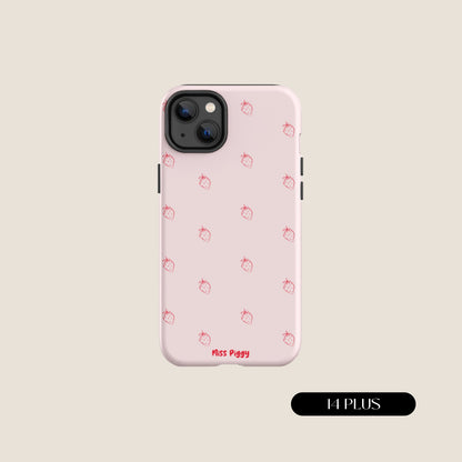 PINK STRAWBERRY iPhone® Tough Case