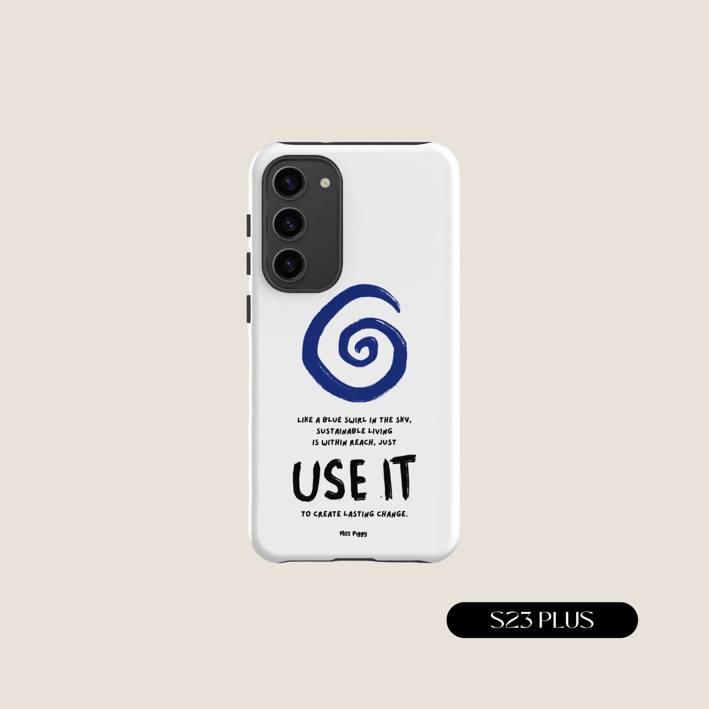 WHITE SWIRL Samsung® Tough Case