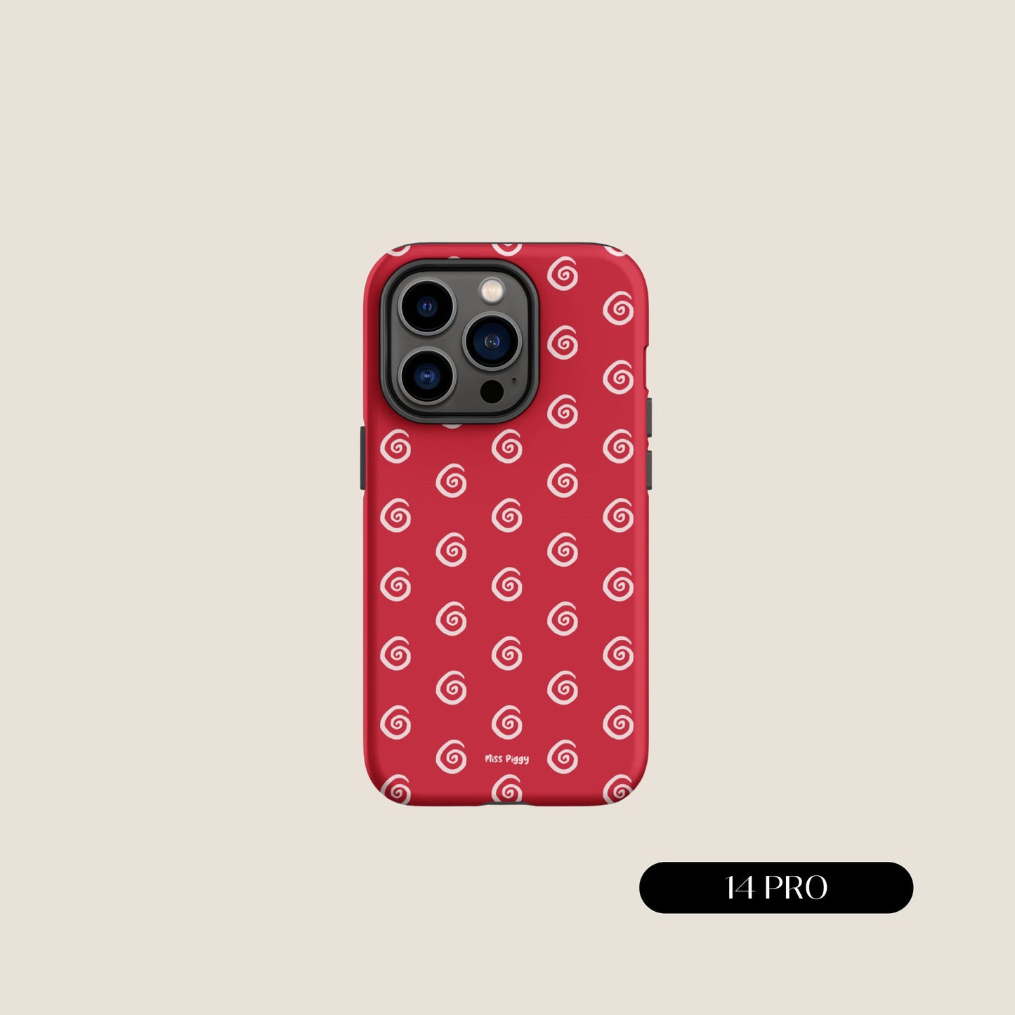 RED SWIRL iPhone® Tough Case