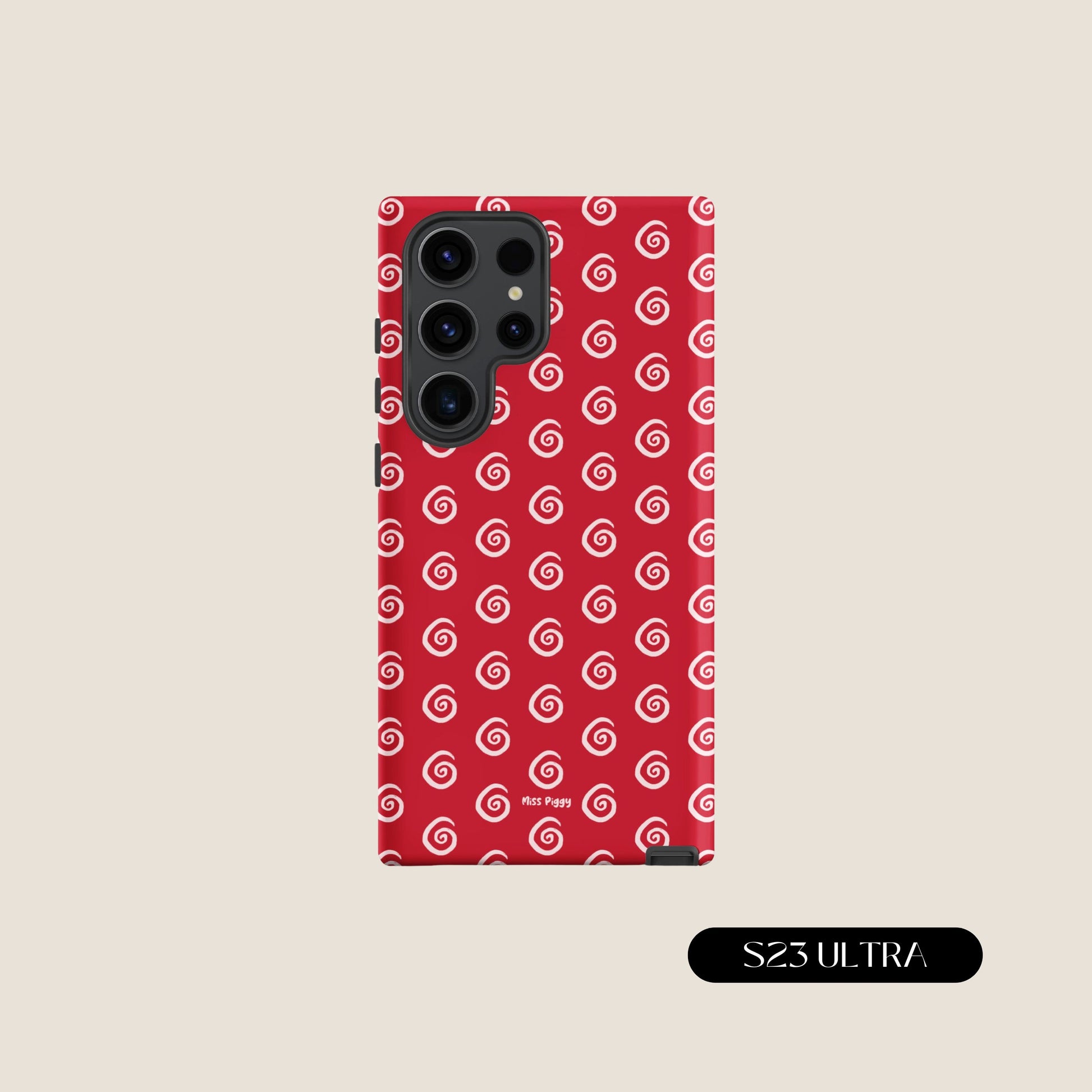 RED SWIRL Samsung® Tough Case