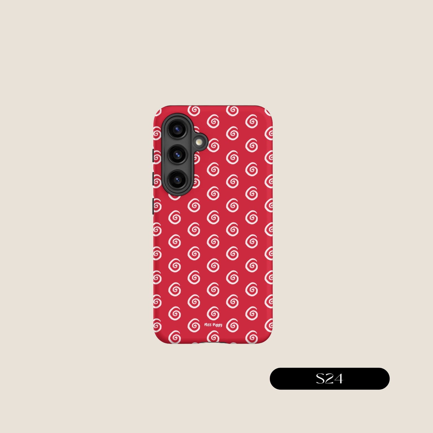 RED SWIRL Samsung® Tough Case