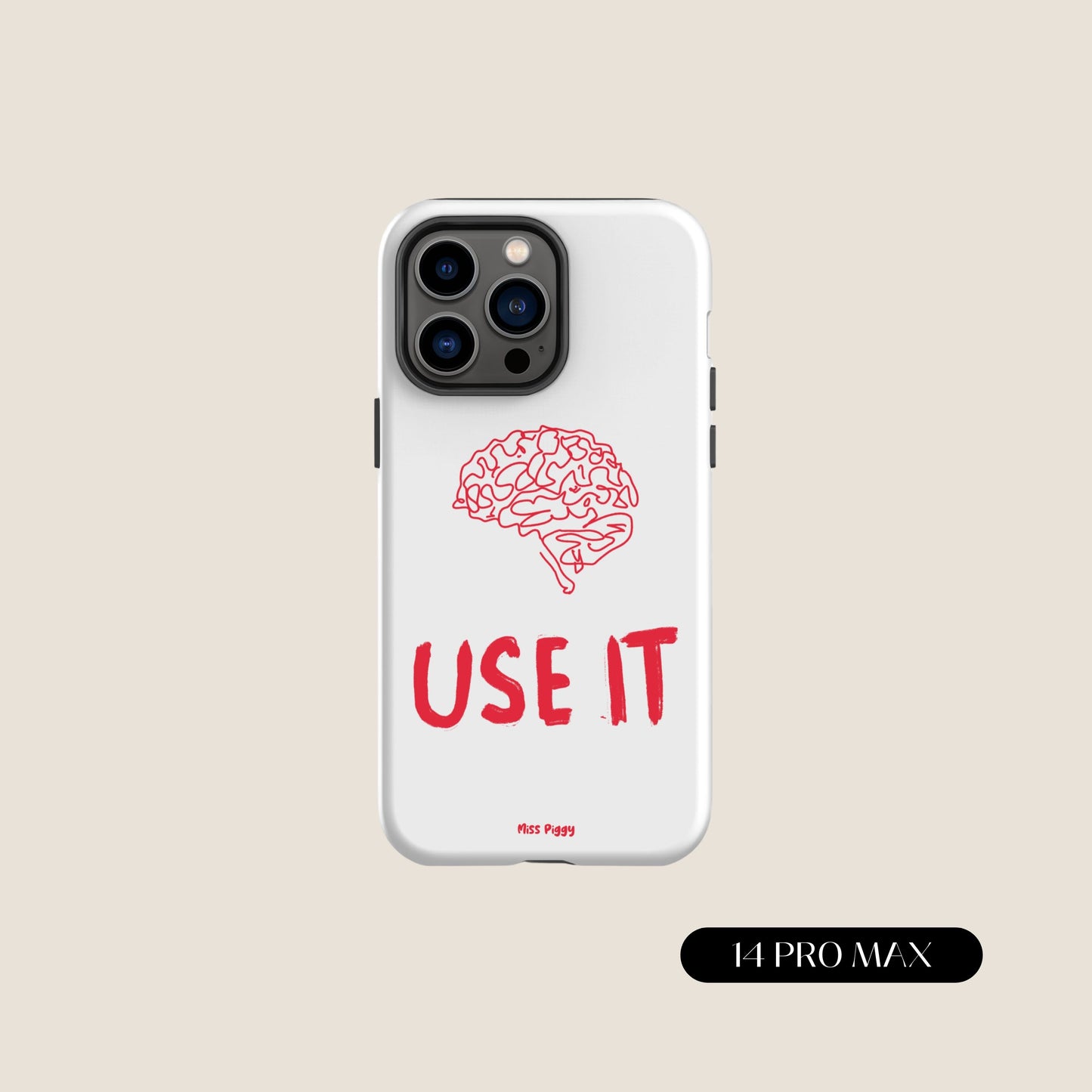 WHITE BRAIN iPhone® Tough Case