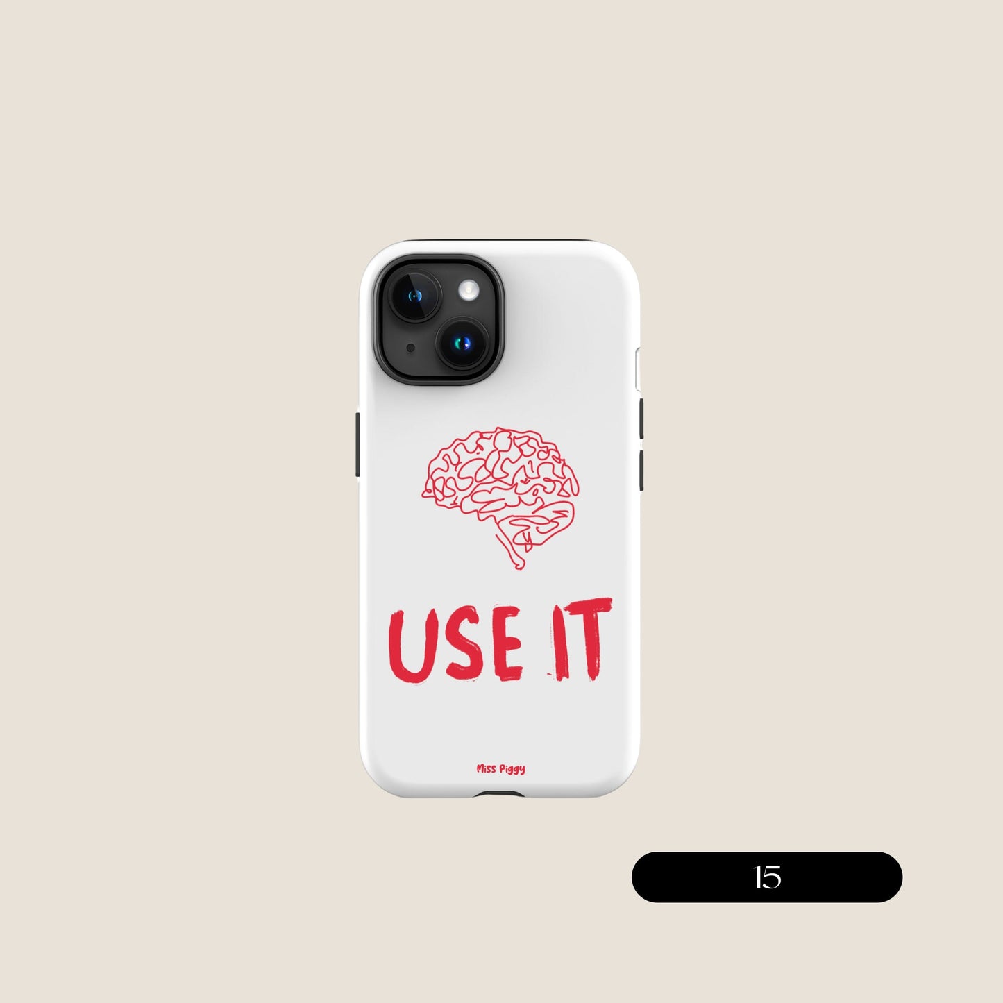 WHITE BRAIN iPhone® Tough Case