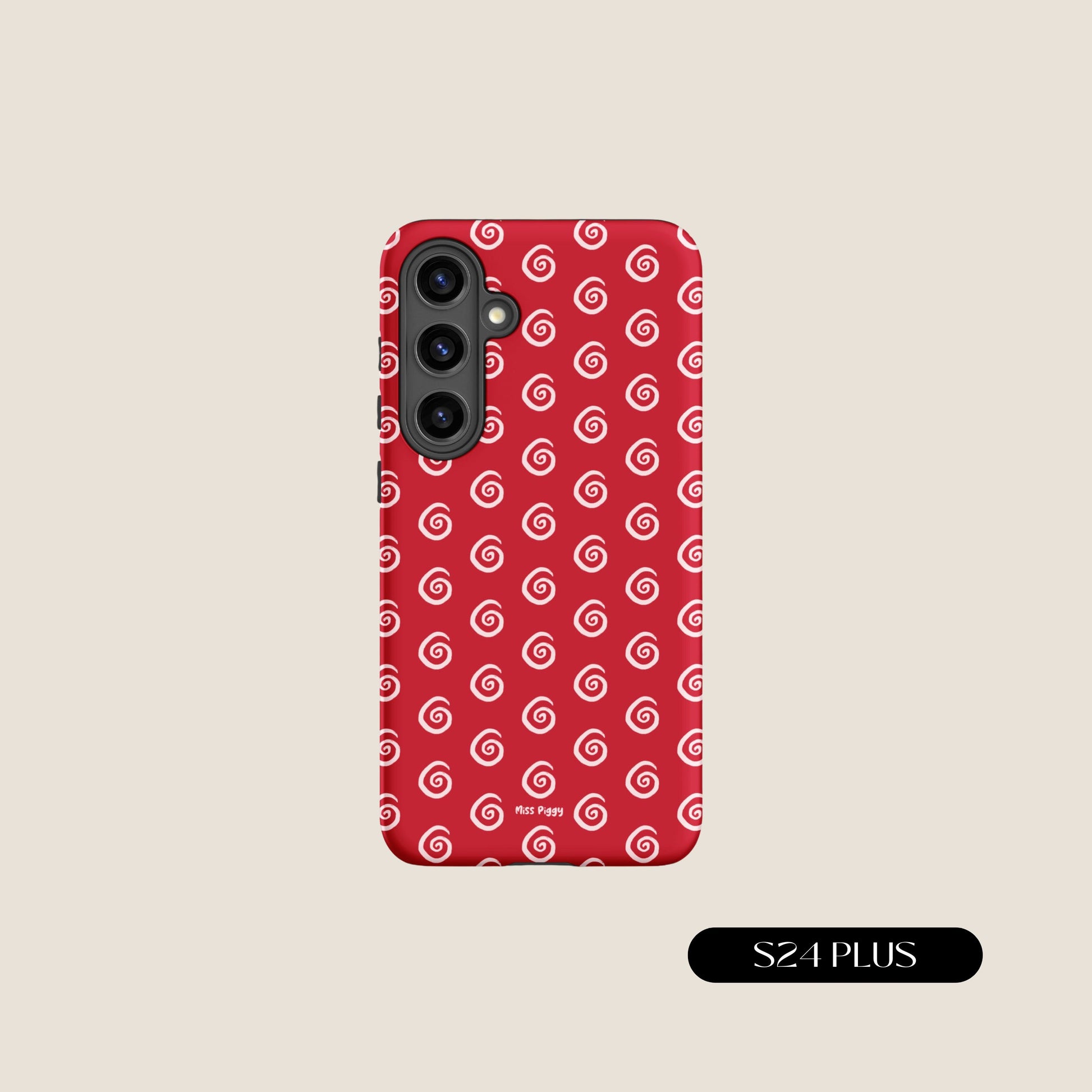 RED SWIRL Samsung® Tough Case