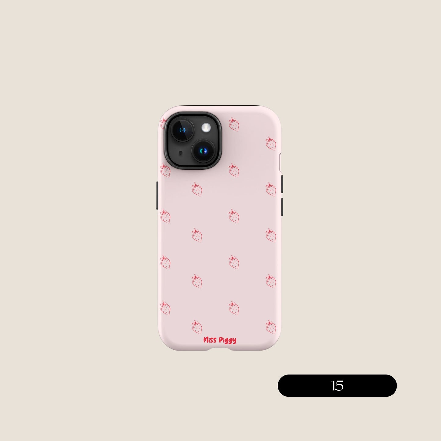 PINK STRAWBERRY iPhone® Tough Case