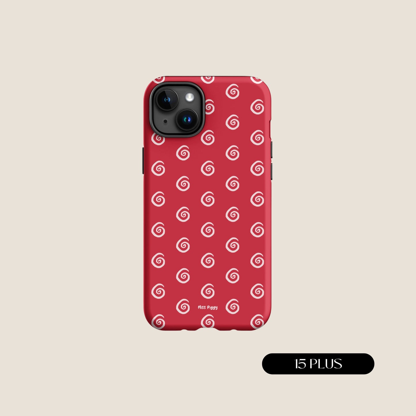 RED SWIRL iPhone® Tough Case