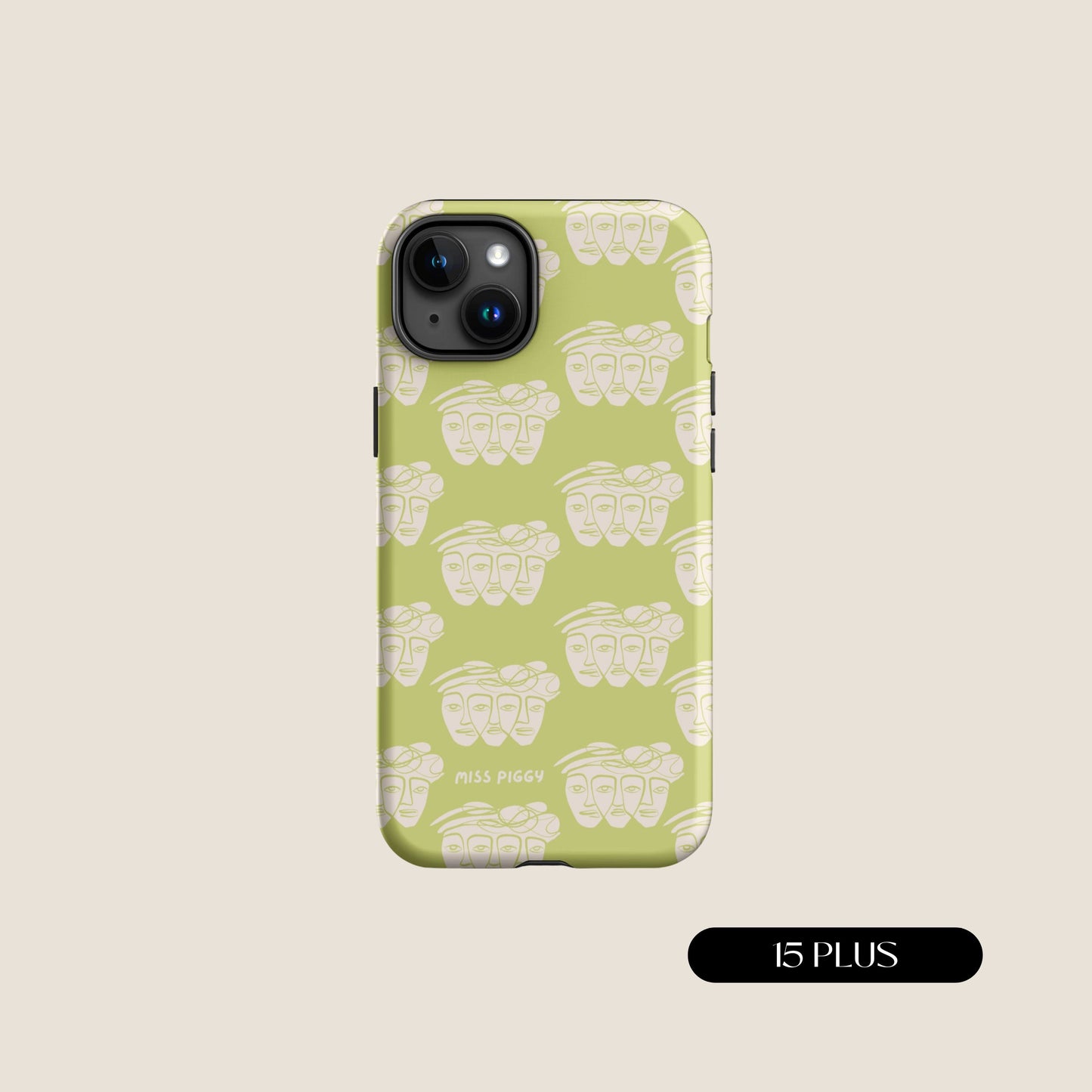 GREEN FACES iPhone® Tough Case