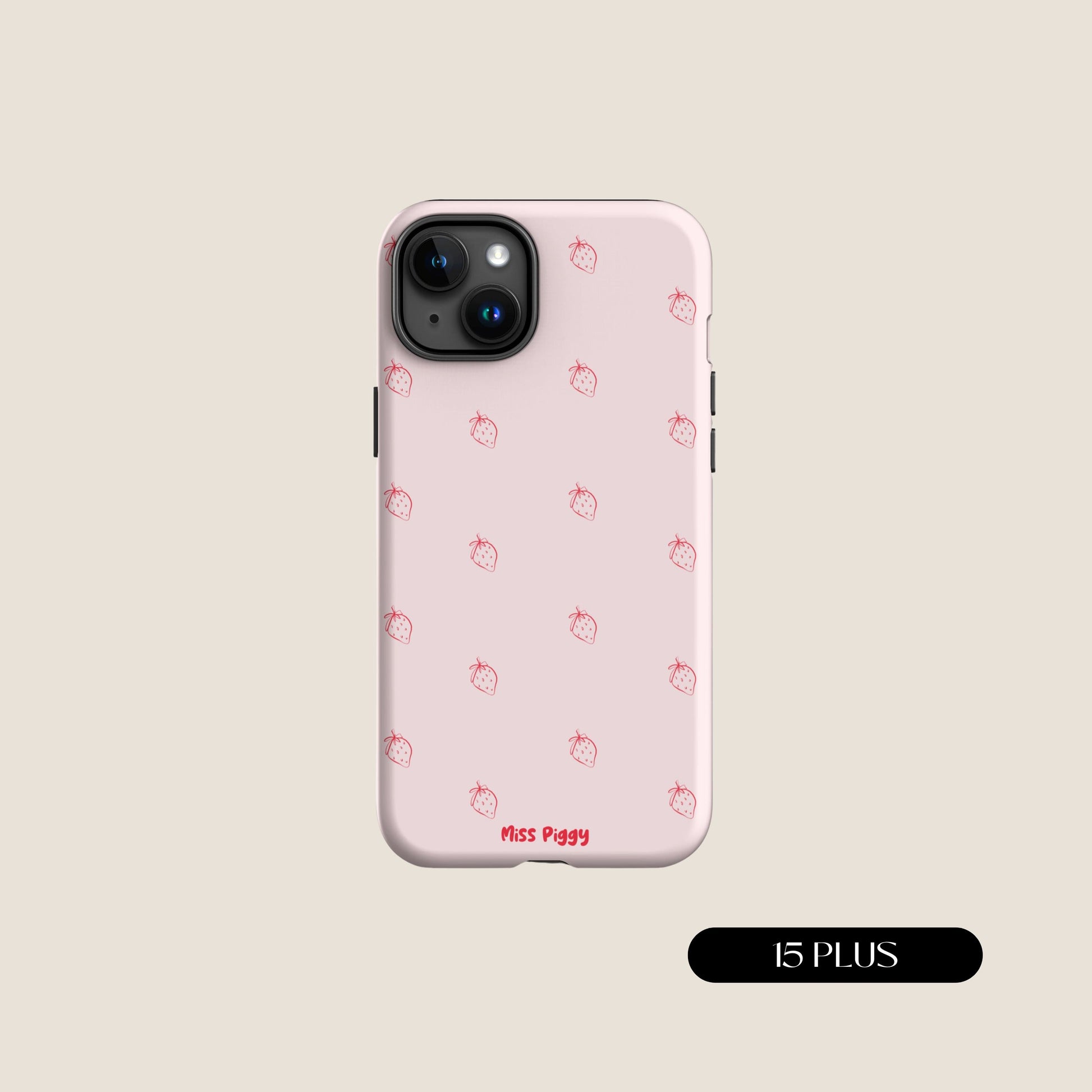 PINK STRAWBERRY iPhone® Tough Case