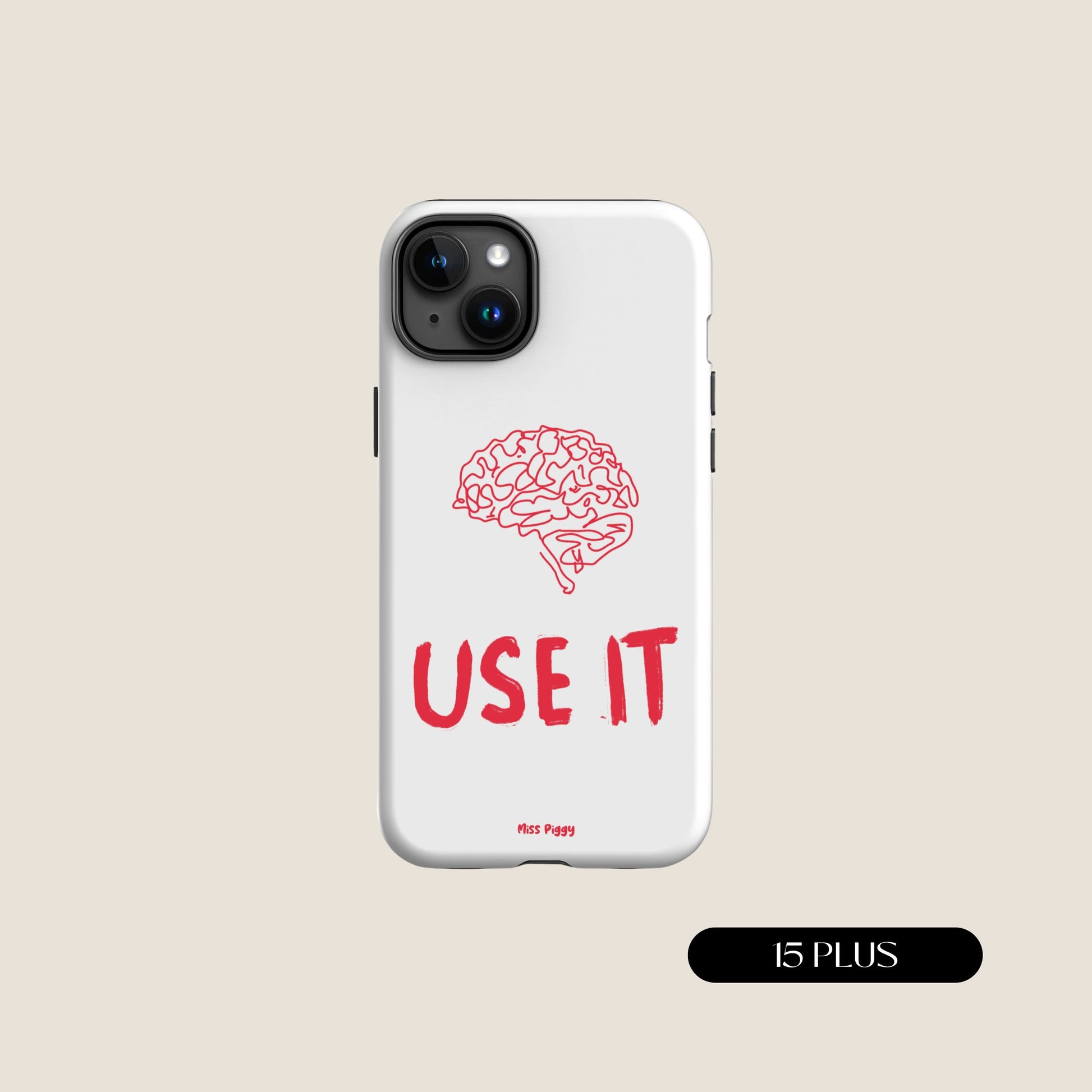 WHITE BRAIN iPhone® Tough Case