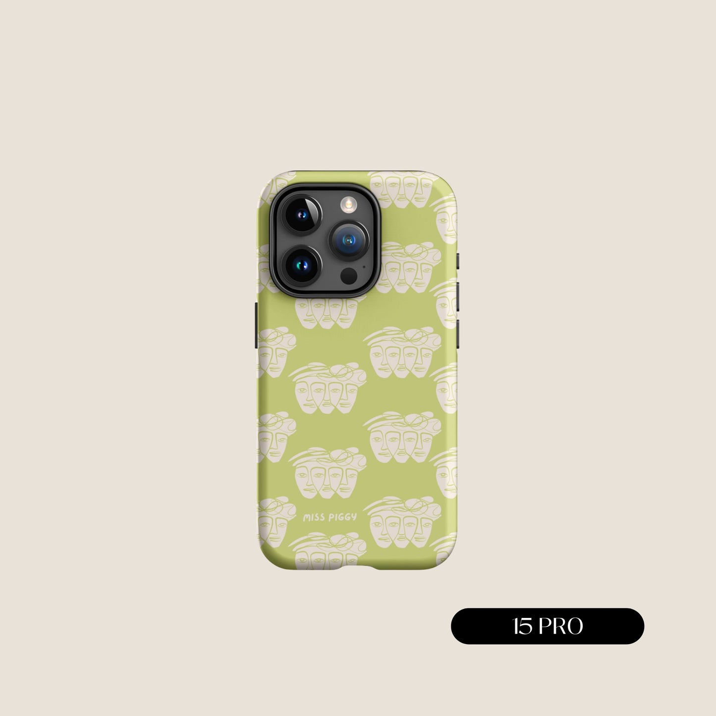 GREEN FACES iPhone® Tough Case