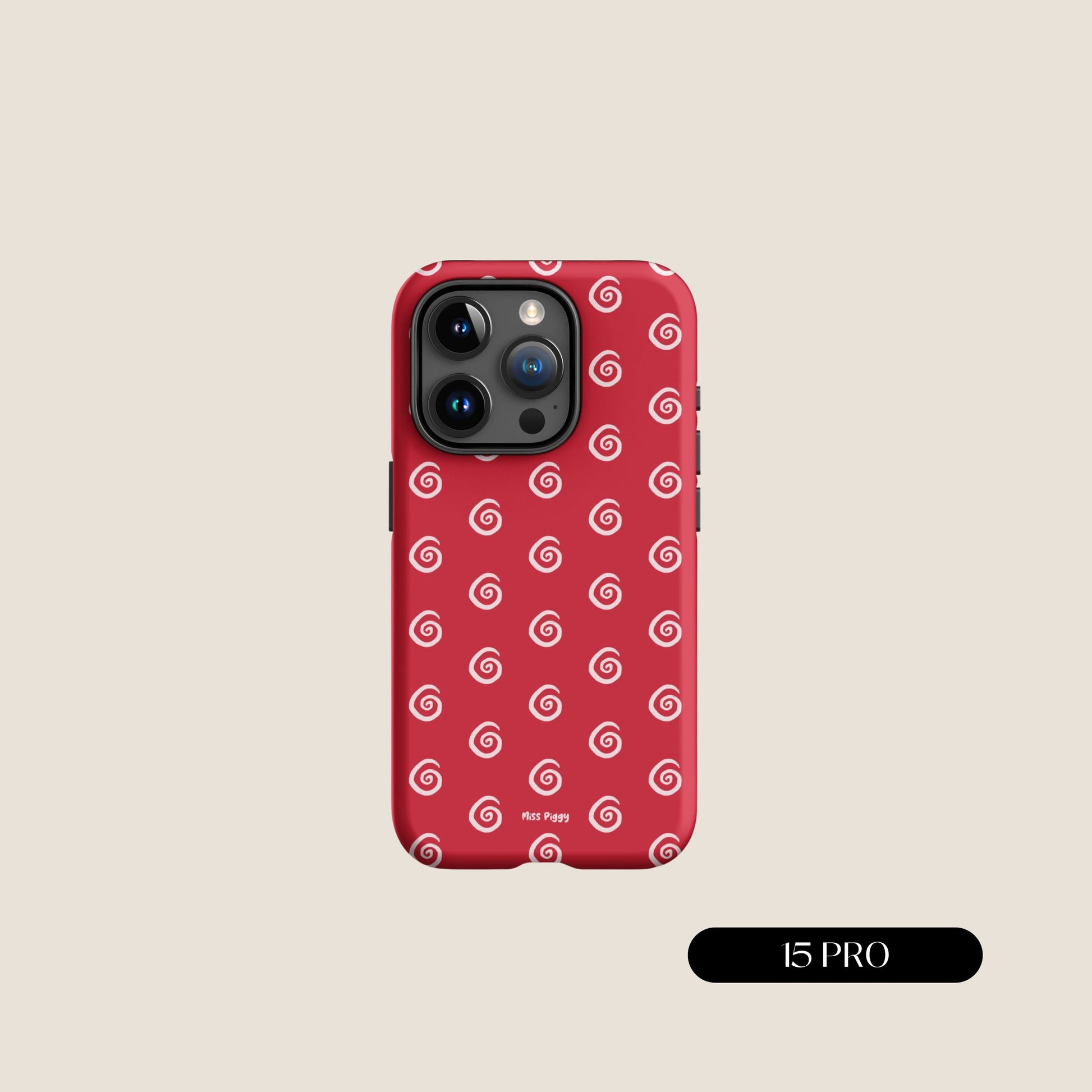 RED SWIRL iPhone® Tough Case