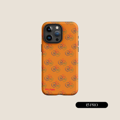 ORANGE FLOWERS iPhone® Tough Case