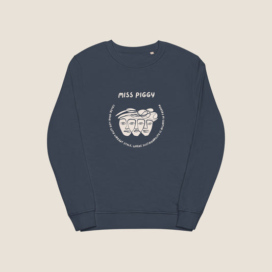 NAVY FACES Organic Sweater