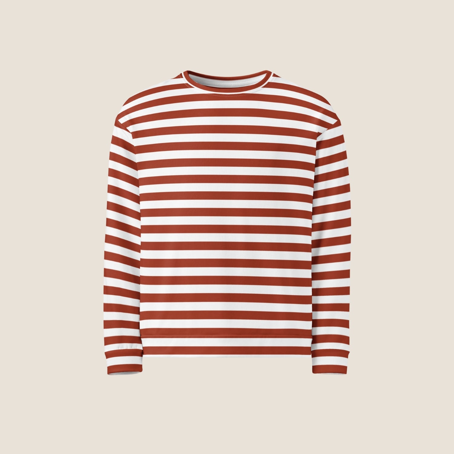 RED STRIPES Recycled Sweater