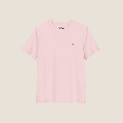 PINK MISS PIGGY Logo Organic T-shirt