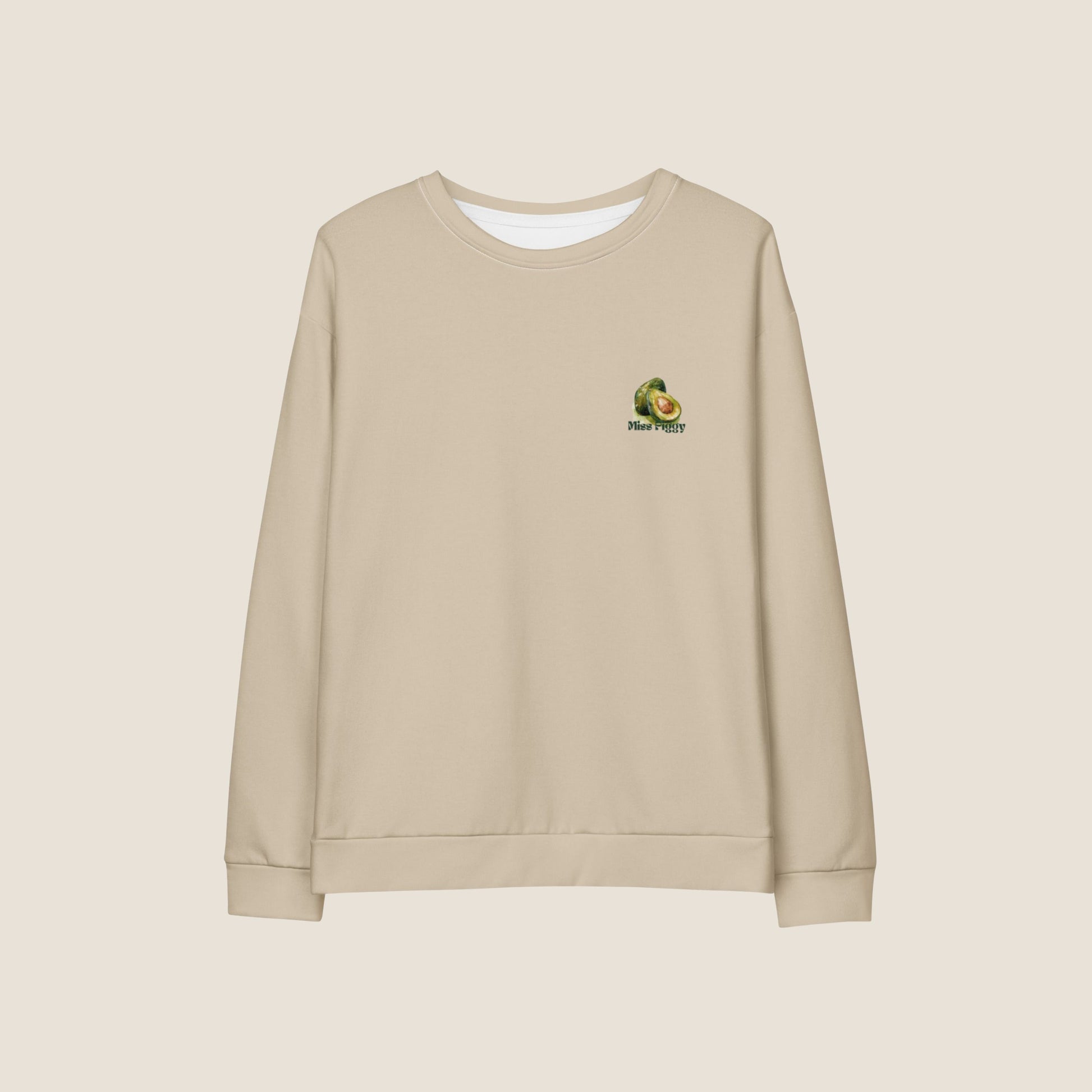 BEIGE AVOCADO Recycled Sweater