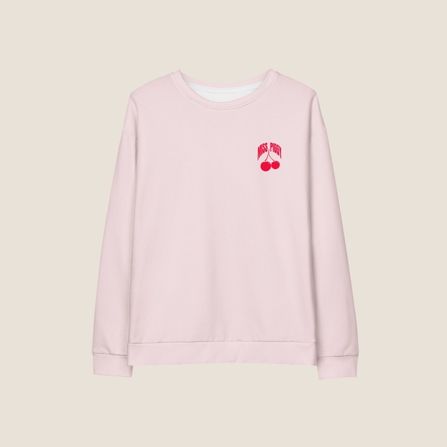 CHERRY recycled sweater pink red