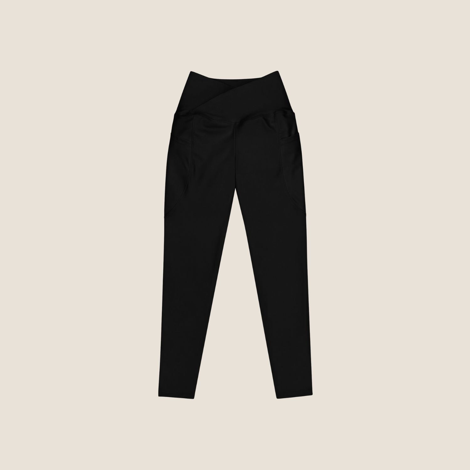 CALM MOVE Leggings in black, soft recycled fabric made for calm energy.