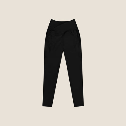CALM MOVE Leggings in black, soft recycled fabric made for calm energy.