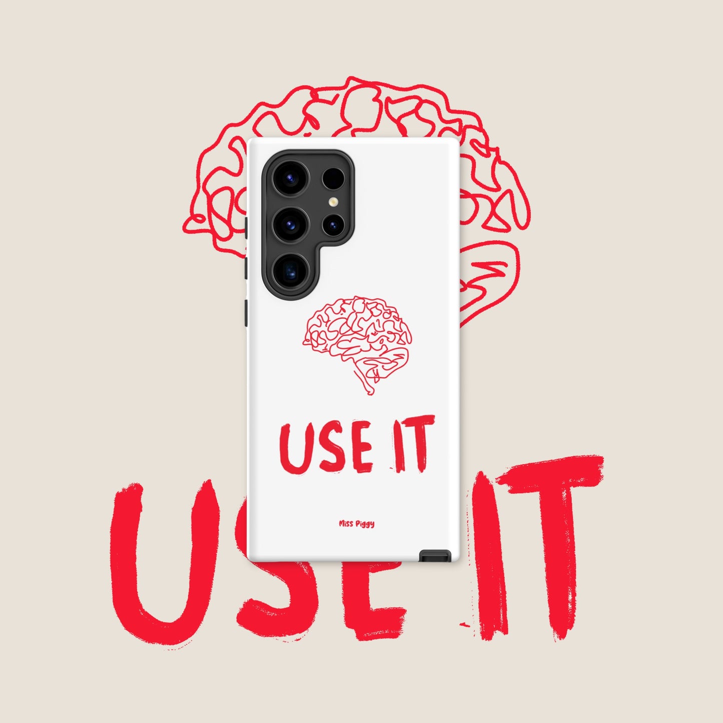 WHITE BRAIN Samsung® Tough Case