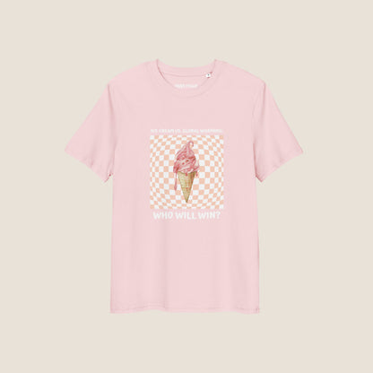 PINK ICE CREAM Organic T-shirt