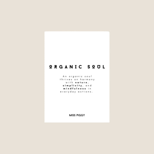 ORGANIC SOUL Poster