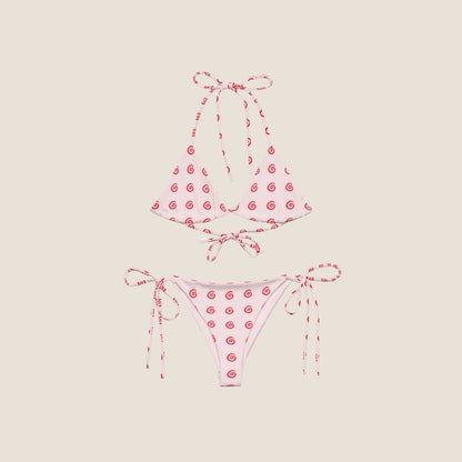 PINK SWIRL Recycled Bikini