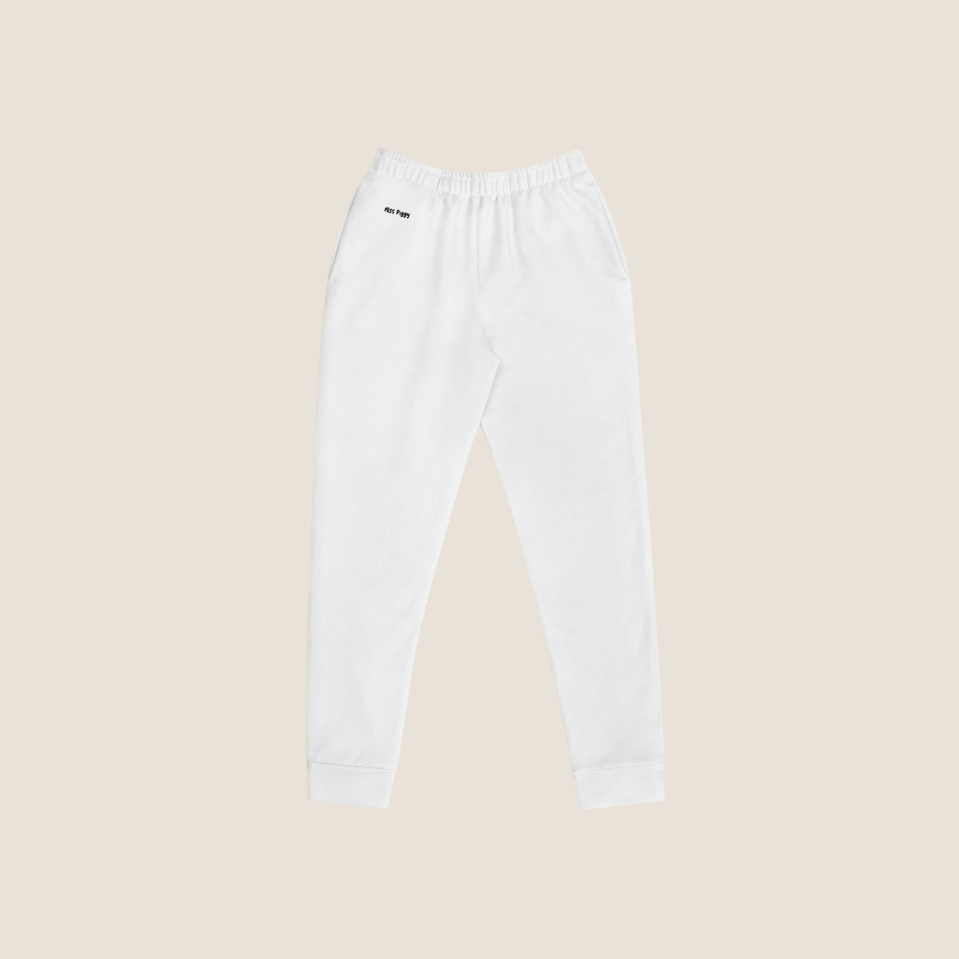 WHITE GREEN GLAM Recycled Woman Jogger