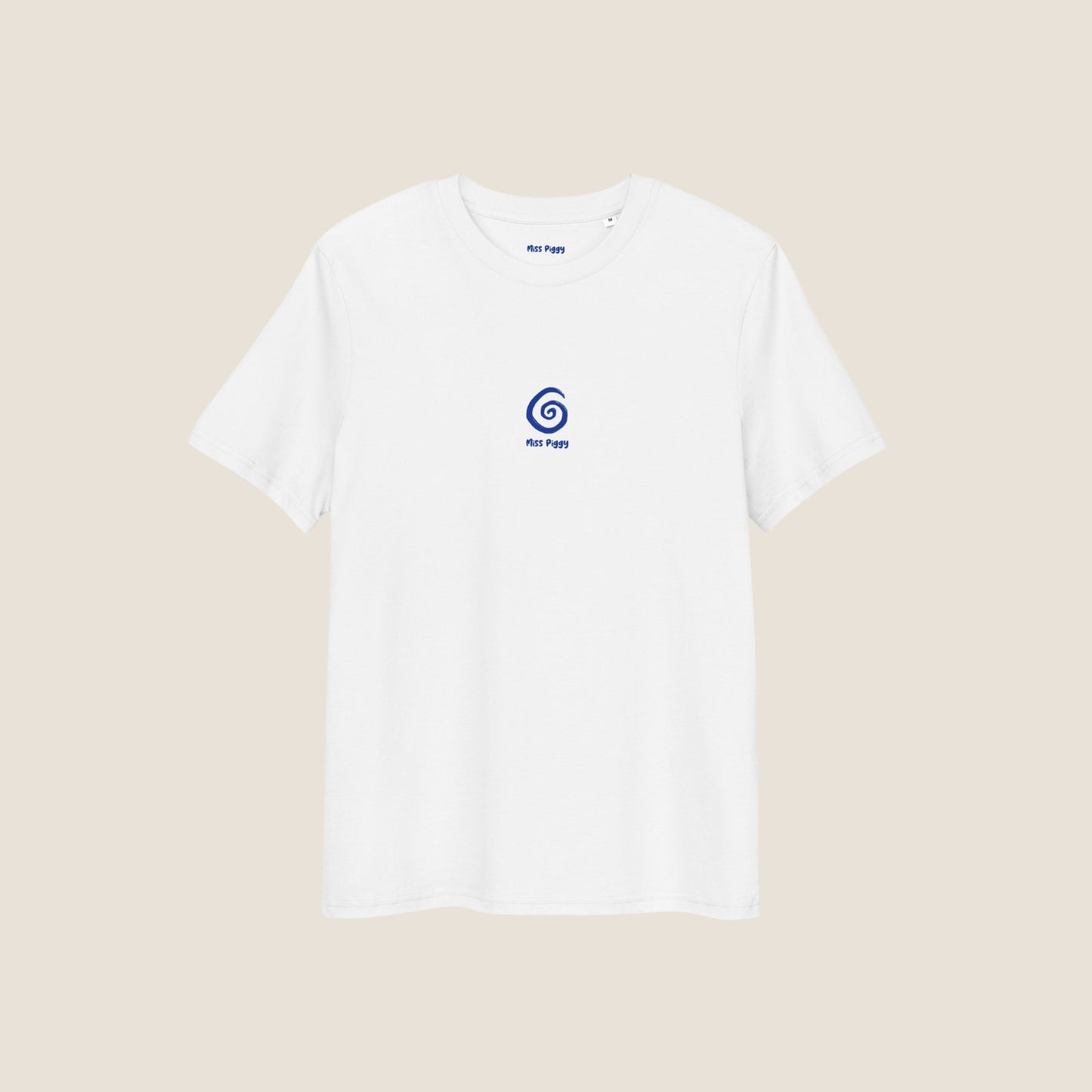 WHITE SWIRL Organic T-shirt