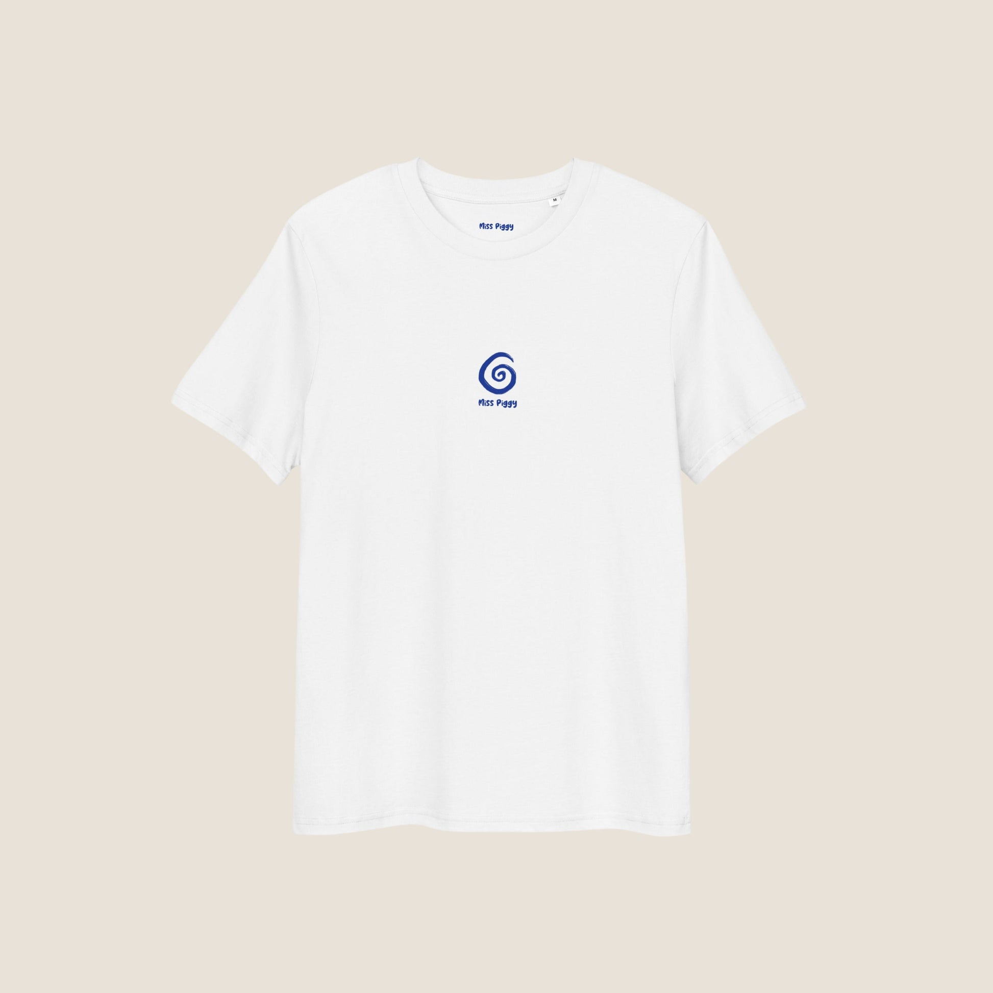 WHITE SWIRL Organic T-shirt