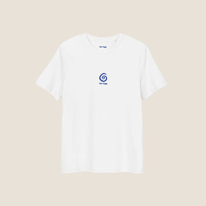 WHITE SWIRL Organic T-shirt