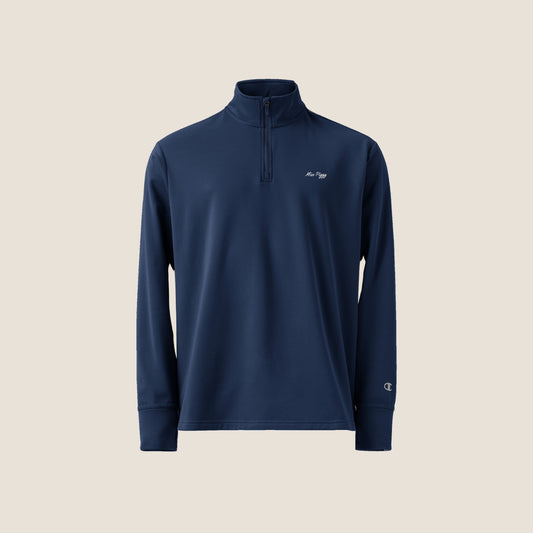 Recycled Athletic Navy Quarter Zip