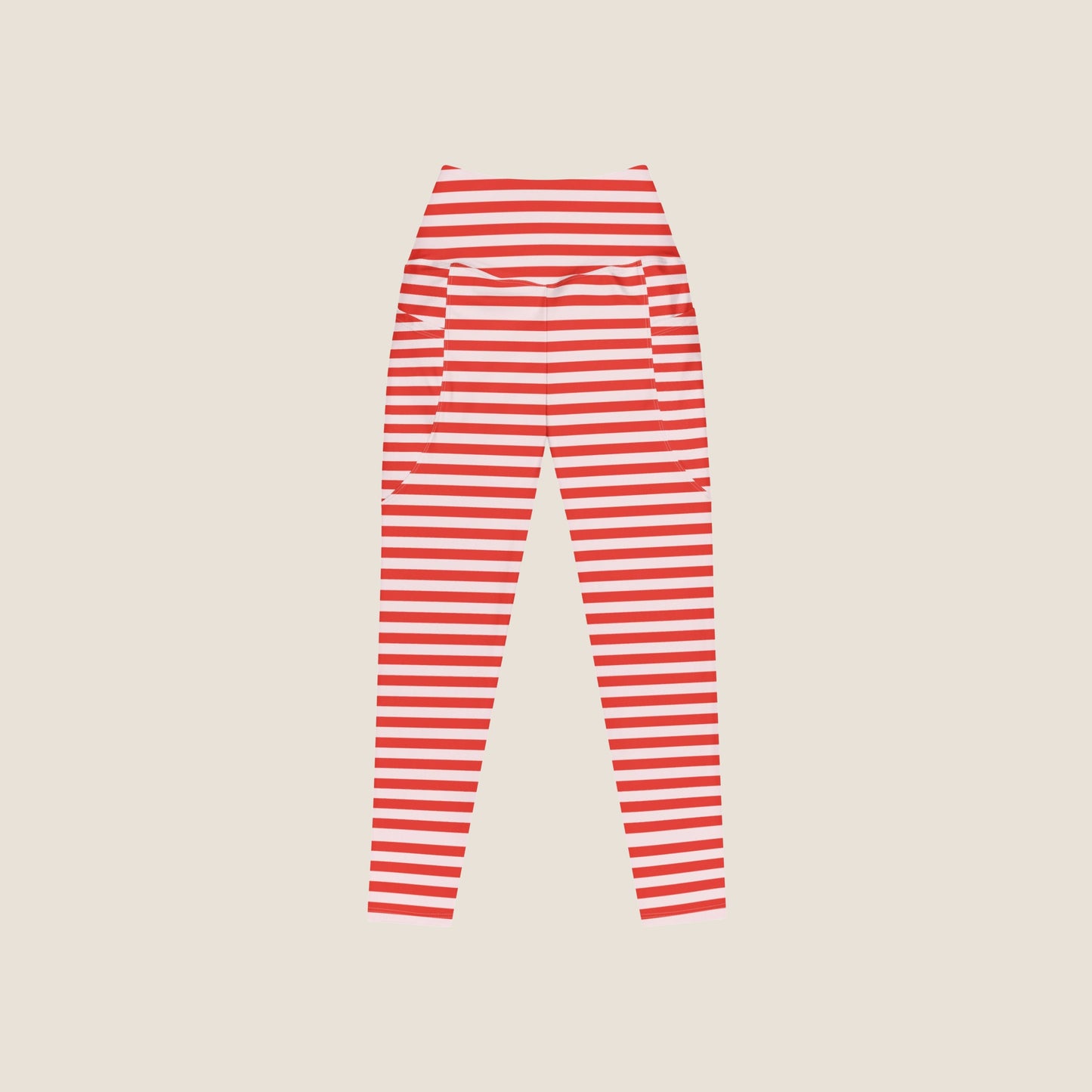 PINK STRIPES Recycled Leggings