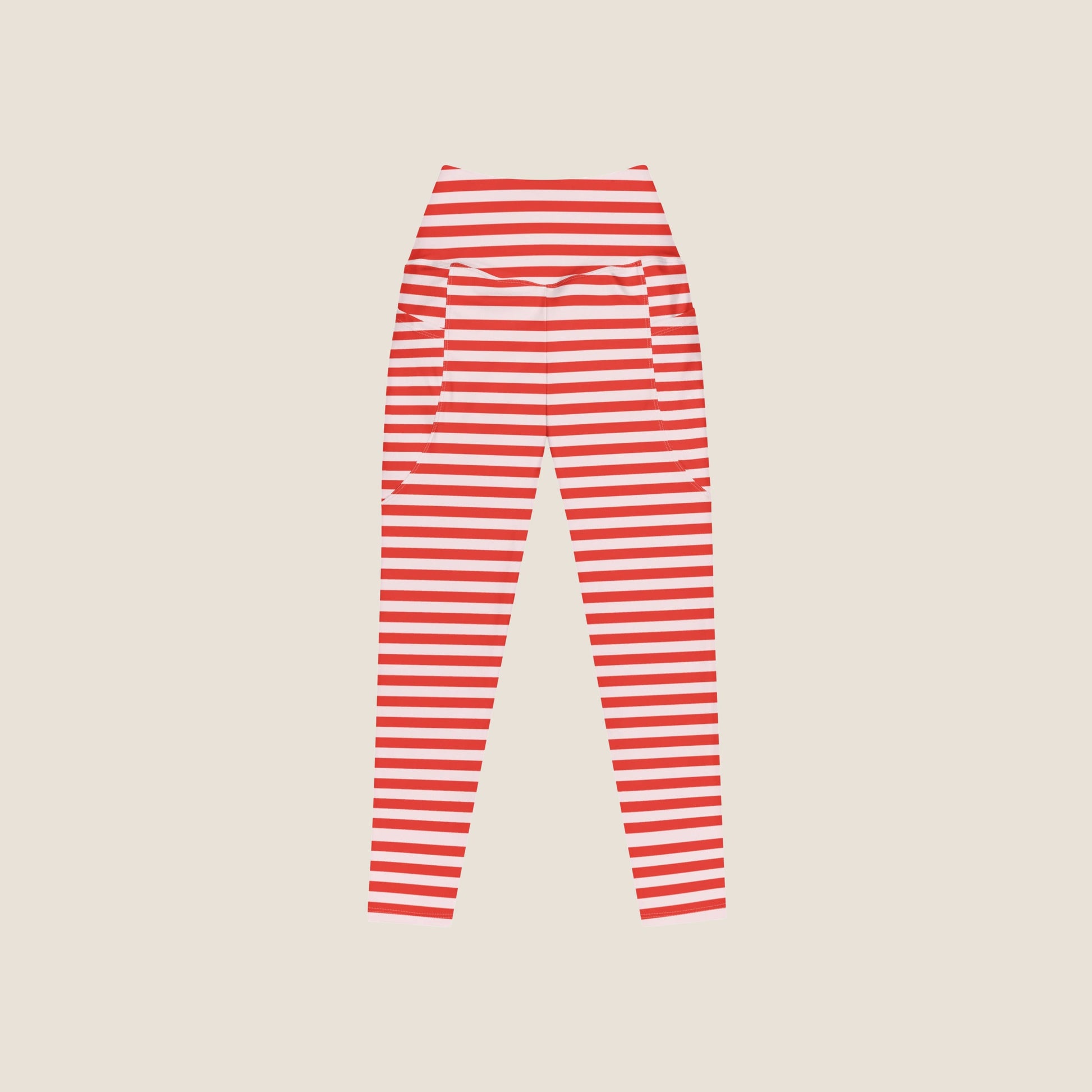 PINK STRIPES Recycled Leggings