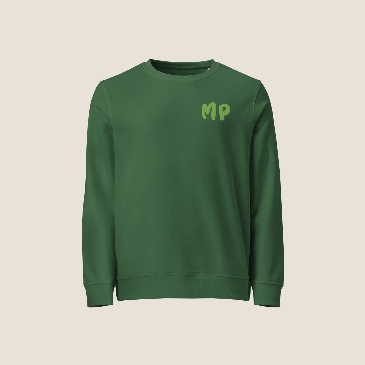 MONOGRAM Green Organic Sweater