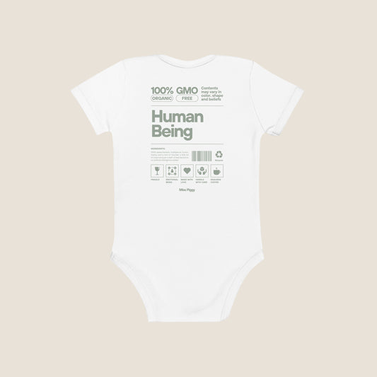 HUMAN BEING Baby Organic Body