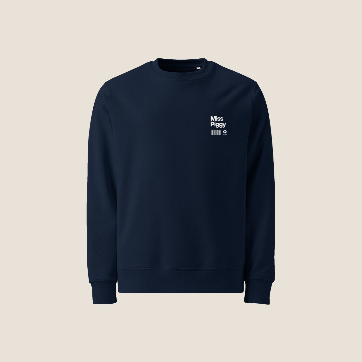 HUMAN BEING Navy Organic Sweater