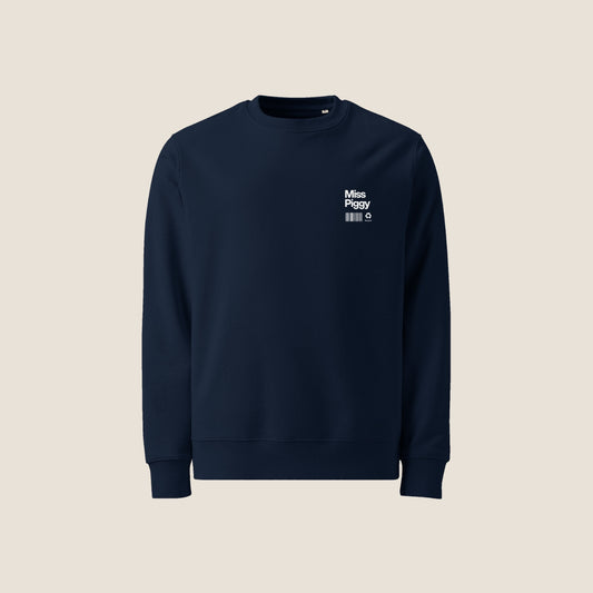 HUMAN BEING Navy Organic Sweater