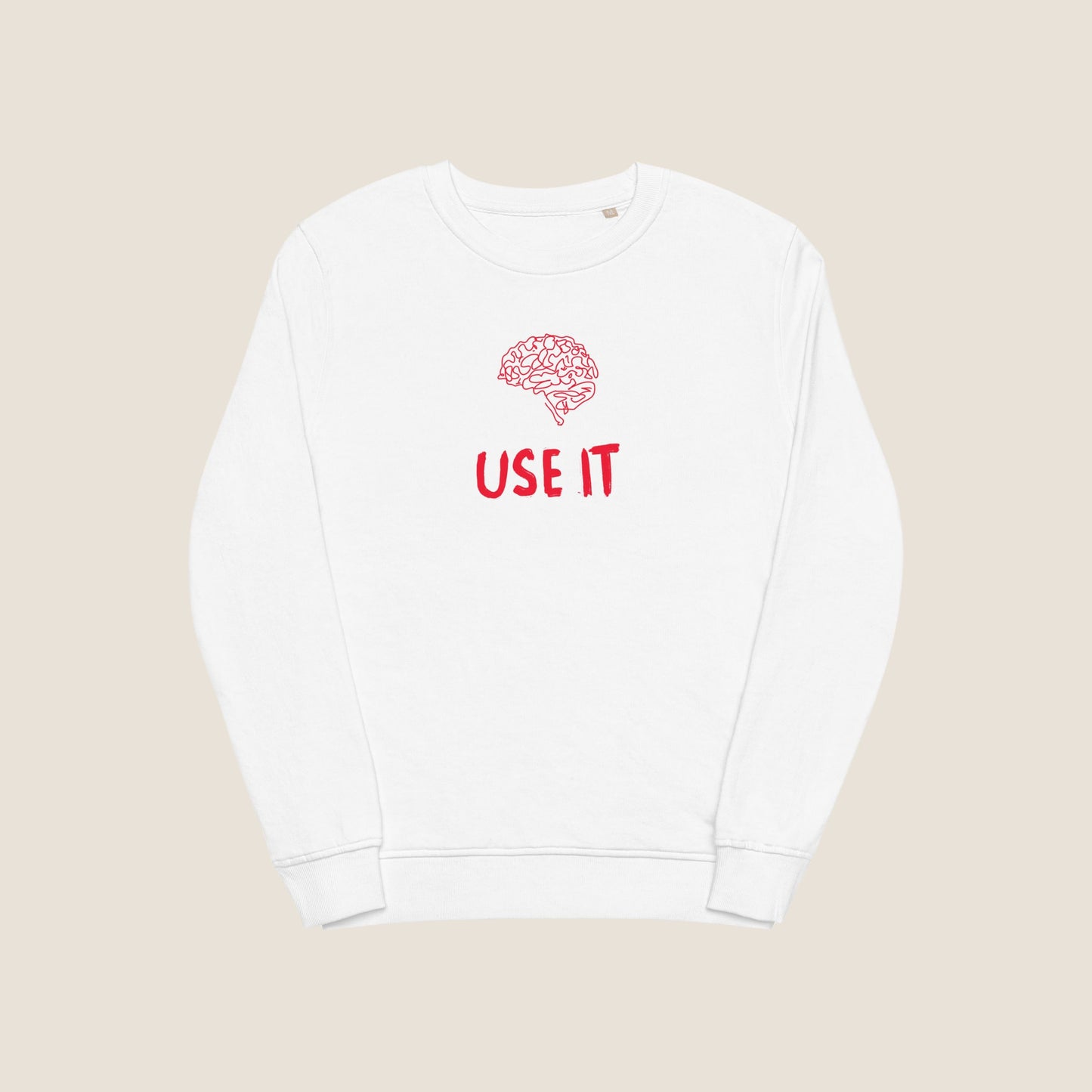 WHITE BRAIN Organic Sweater