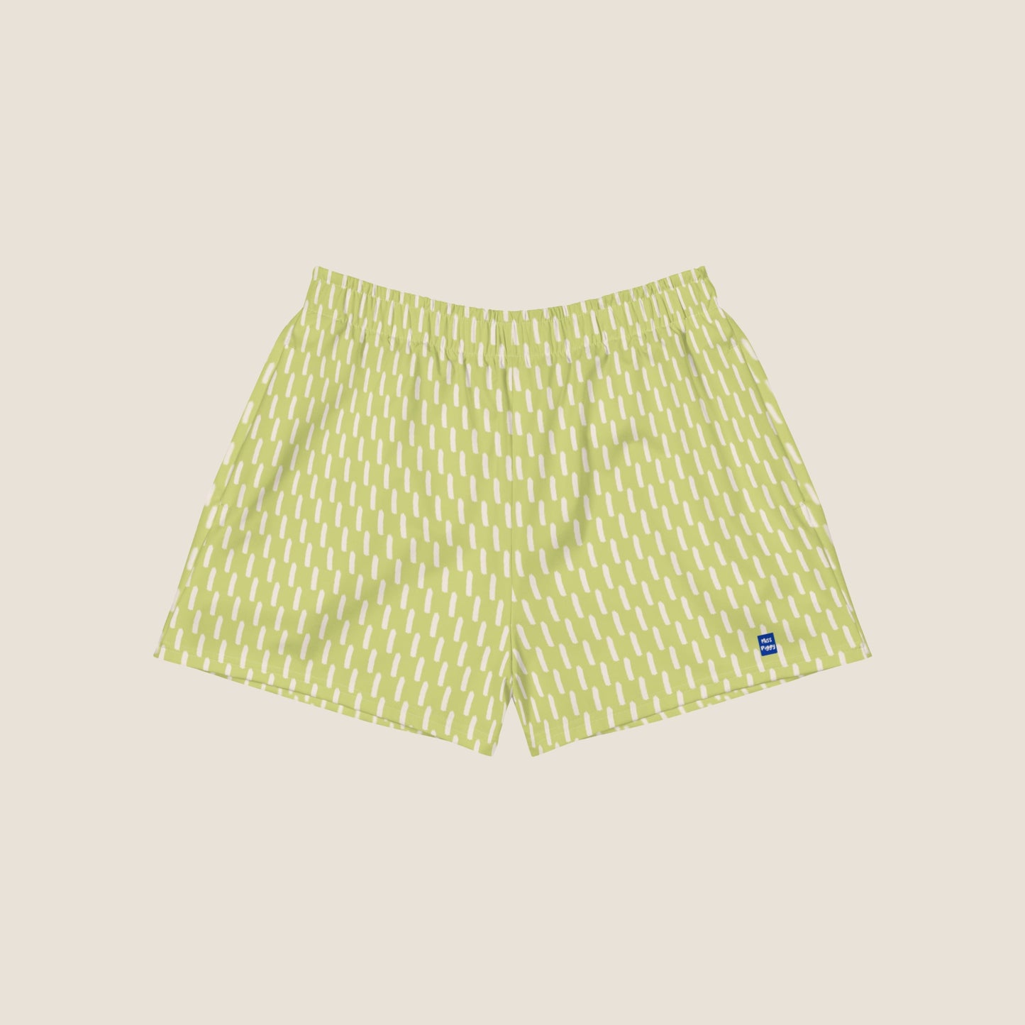 GREEN LINES Recycled Shorts