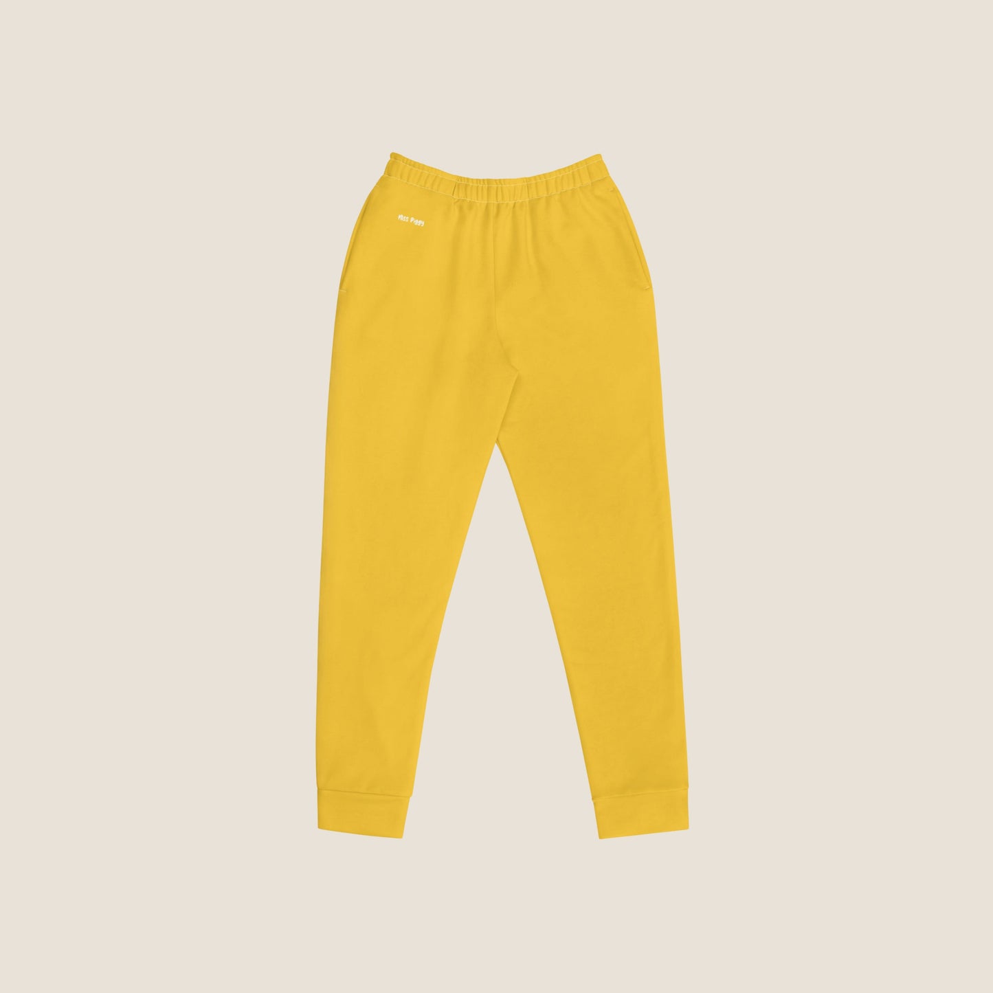 YELLOW GREEN GLAM Recycled Woman Jogger