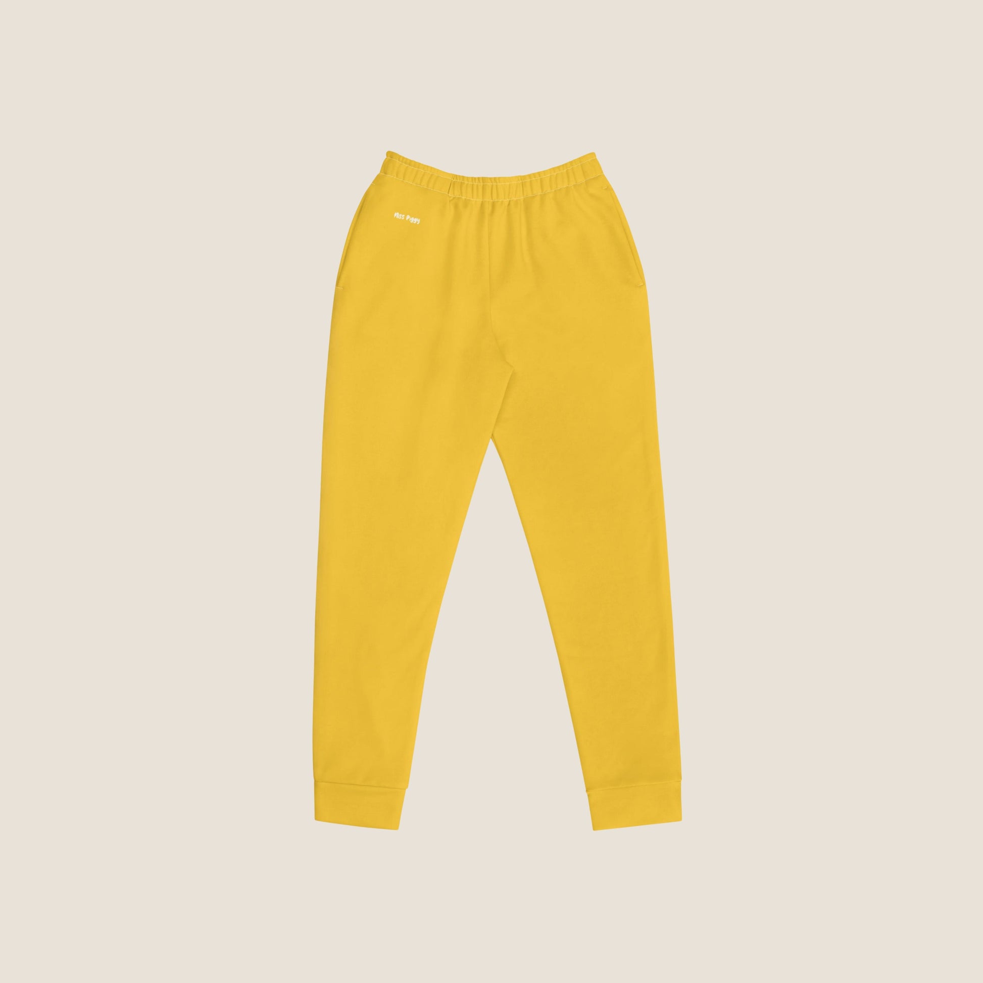 YELLOW GREEN GLAM Recycled Woman Jogger