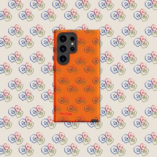 ORANGE FLOWERS Samsung® Tough Case